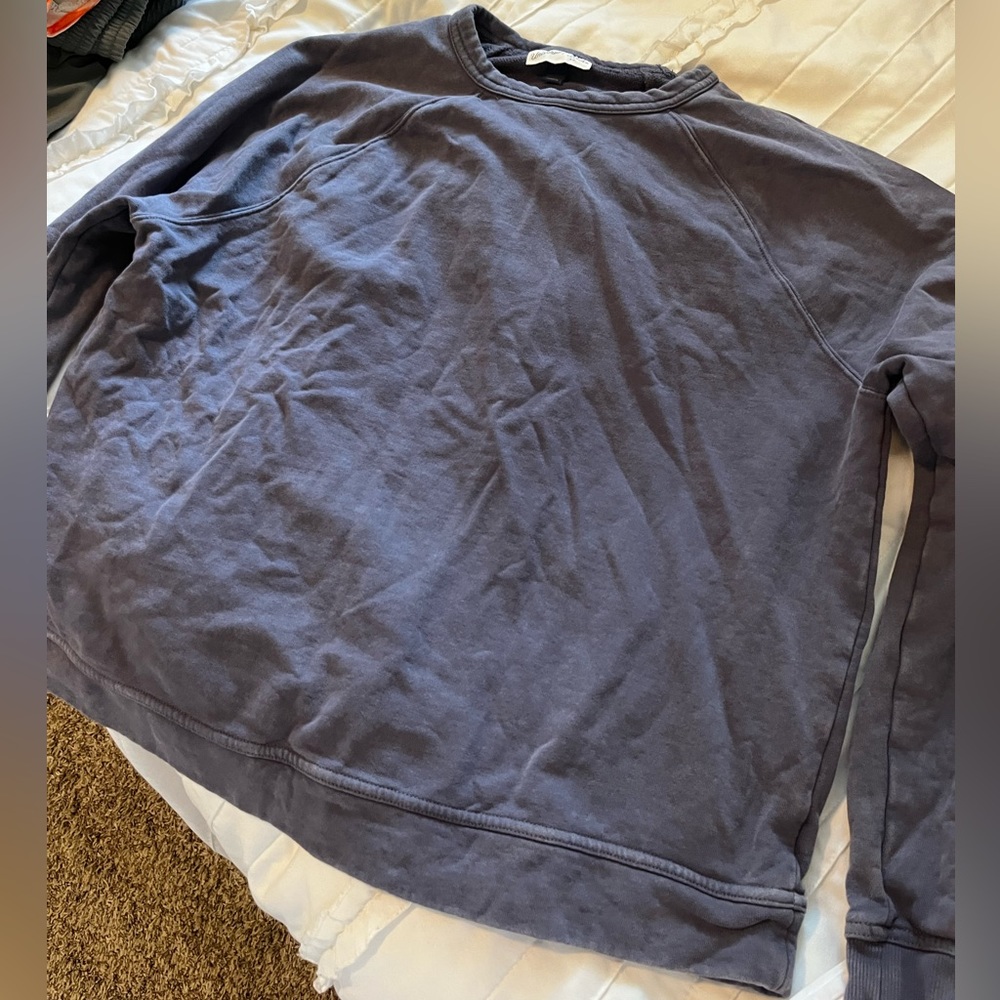 Soft blue sweatshirt